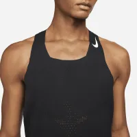 Nike Dri-FIT ADV AeroSwift мужские Racing Singlet цвет черный
