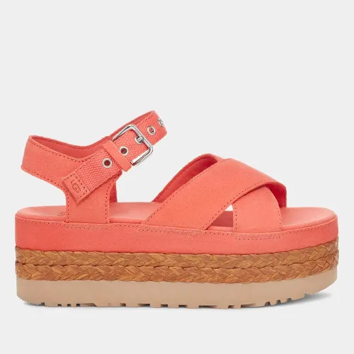 Сандали Ugg Aubrey Platform Sandal 1152711-VCRL - Оранжевые