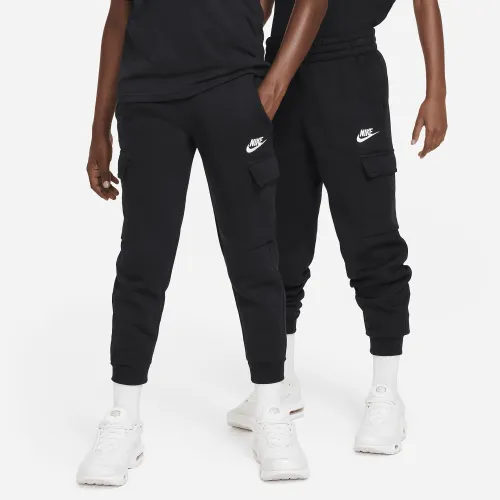 Nike Sportswear Club Fleece Big детские Cargo Pants цвет черный