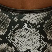Nike Jordan Sport женская Printed Cropped Tank цвет зеленый