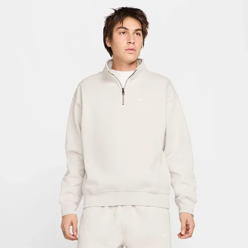 Nike Solo Swoosh мужские 1/4-Zip Top цвет серый