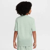 Nike Multi Big дитячі Dri-FIT Short-Sleeve Top колір зелений