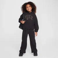 Nike Swoosh Spirit Little детские 2-Piece Teddy набор цвет черный