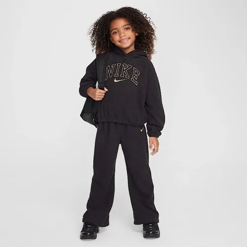 Nike Swoosh Spirit Little детские 2-Piece Teddy набор цвет черный