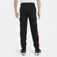 Nike Air Big детские Fleece Cargo Pants цвет черный