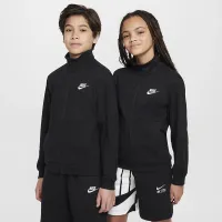 Nike Sportswear Club Big дитячі Full-Zip Knit Куртка колір чорний