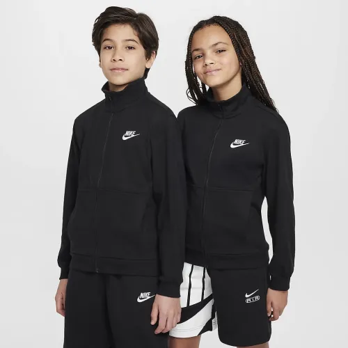 Nike Sportswear Club Big детские Full-Zip Knit Куртка цвет черный