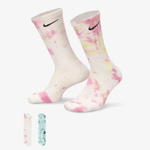 Nike Everyday Plus Cushioned Crew шкарпетки (2 пар) різнокольорові