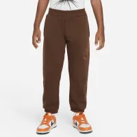 Nike Sportswear Shine Fleece Pants Little Kids Pants цвет коричневый