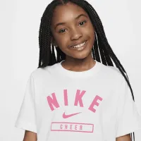 Nike Big Kids' (Girls') Cheer T-Shirt White