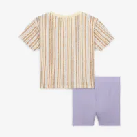 Nike Happy Camper Baby (12-24M) Bike шорты набор цвет фиолетовый