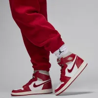 Nike Jordan Brooklyn Fleece жіноча Pants колір червоний