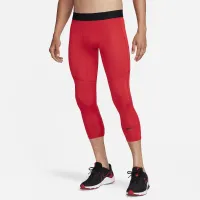 Nike Pro чоловічі Dri-FIT 3/4-Length Fitness Tights колір червоний