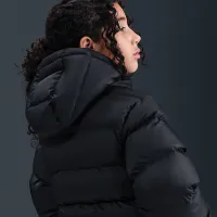 Nike Sportswear All Day Play Big дитячі Therma-FIT Loose-Fit Puffer Куртка колір чорний
