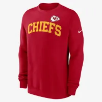 Kansas City Chiefs Club чоловічі Nike NFL Pullover Crew колір червоний