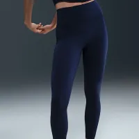 Nike Universa женская Medium-Support С высокой Талией 7/8 лосины с карманамисиний