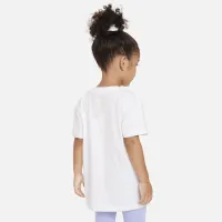 Nike Relaxed Tee and Scrunchie комплект Little Kids 2-Piece комплект колір білий