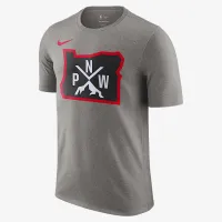 Portland Trail Blazers Essential City Edition чоловічі Nike NBA футболка колір сірий