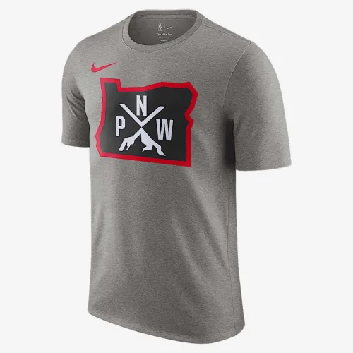Portland Trail Blazers Essential City Edition чоловічі Nike NBA футболка колір сірий