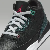 Nike Jordan 3 Retro Little дитячі Кросівки колір чорний