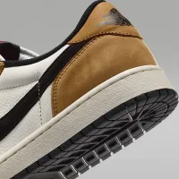 Nike Air Jordan 1 Low OG чоловічі Кросівки колір білий