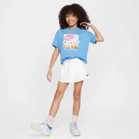 Nike Sportswear Big детские (Girls') футболка синий