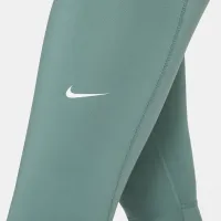 Nike Pro женская Mid-Rise Mesh-Paneled лосины цвет зеленый