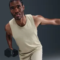 Nike Primary чоловічі Dri-FIT Versatile Tank колір коричневий