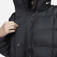 Nike Sportswear Swoosh Puffer PrimaLoft® женская Therma-FIT оверсайз Parka цвет черный