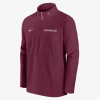 Florida State Seminoles Sideline Coach чоловічі Nike College 1/2-Zip Hooded Куртка колір червоний