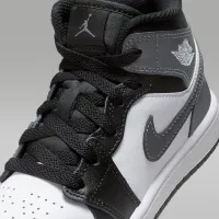 Nike Jordan 1 Mid Little дитячі Кросівки колір чорний