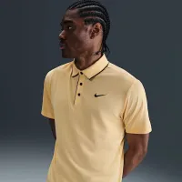 Nike Tour чоловічі Dri-FIT для гольфу Polo колір коричневий