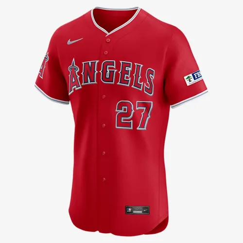 Mike Trout Los Angeles Angels чоловічі Nike Dri-FIT ADV MLB Elite Jersey колір червоний