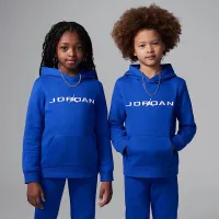 Nike Jordan Little дитячі 2-Piece Baseline Pullover Толстовка з капюшоном комплект блакитний