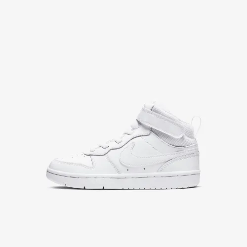 Nike Court Borough Mid 2 Little дитячі Кросівки колір білий