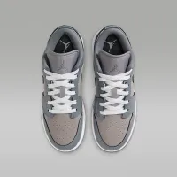 Nike Air Jordan 1 Low SE Big детские Кроссовки цвет серый