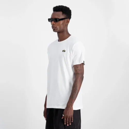 Футболка Alpha Industries 3D Small Logo 14851109 - Белая