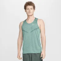 Nike Dri-FIT ADV TechKnit Ultra чоловічі Running Tank колір зелений