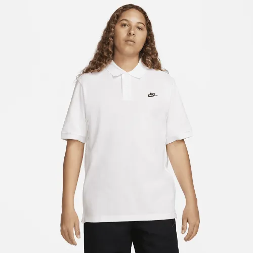 Nike Club чоловічі Short-Sleeve Polo колір білий