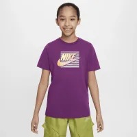 Nike Sportswear Big детские футболка цвет фиолетовый