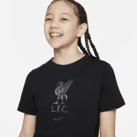 Liverpool FC Crest Big детские Nike футболка цвет черный