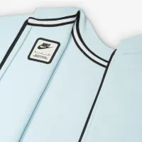 Nike Sportswear Tech Fleece женская оверсайз Short-Sleeve Cropped Top синий