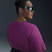 Nike Sportswear Essential жіноча футболка (великі розміри) колір фіолетовий