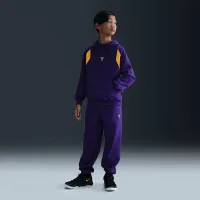 Nike Kobe Big дитячі Therma-FIT Pullover Толстовка з капюшоном колір фіолетовий