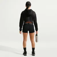 Nike Pro женская Therma-FIT Толстовка с капюшоном цвет черный