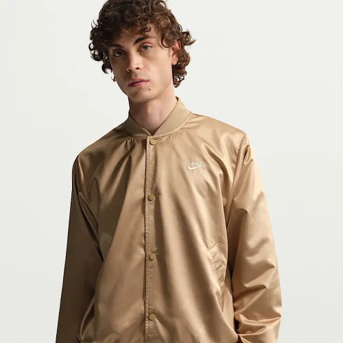 Nike Sportswear Club мужские Varsity Куртка цвет коричневый