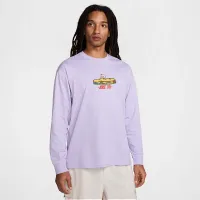 Nike SB Long-Sleeved Max90 Skate футболка цвет фиолетовый