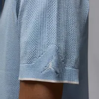Nike Jordan Sport чоловічі Short-Sleeve для гольфу Sweater Top блакитний