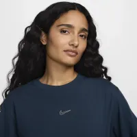 Nike Sportswear женская Loose Long-Sleeve футболка синий