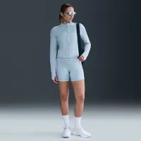 Nike Zenvy женская Dri-FIT Full-Zip Long-Sleeve Top синий